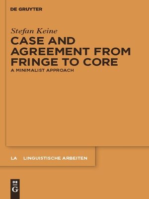 cover image of Case and Agreement from Fringe to Core